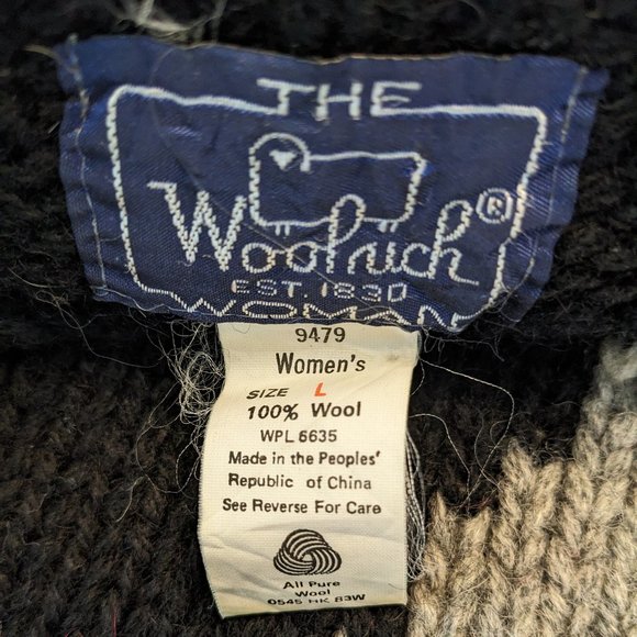 Vintage Woolrich Koala Sweater - Size L - EUC - Picture 4 of 5